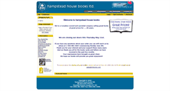 Desktop Screenshot of hampsteadhousebooks.com